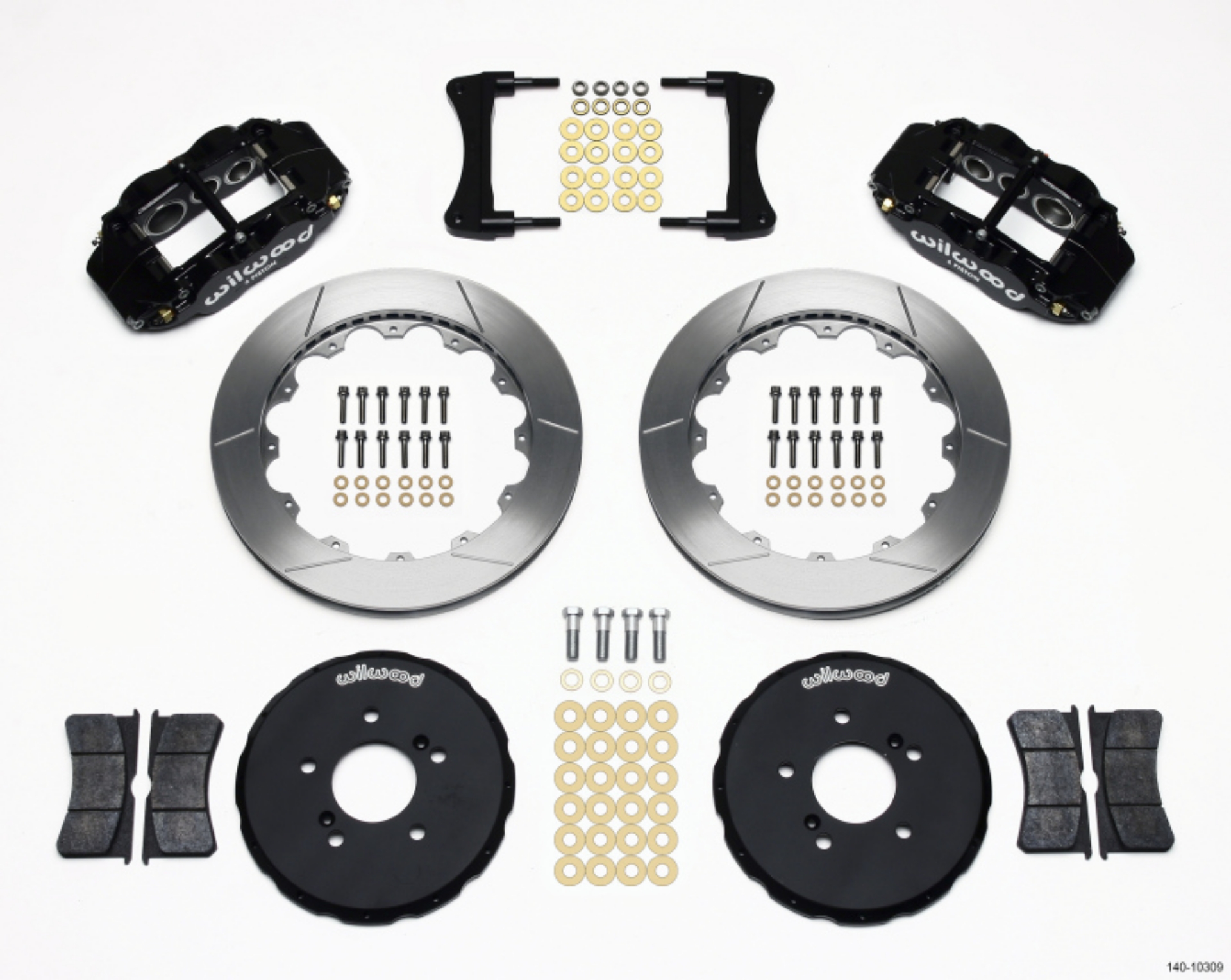 Picture of Wilwood Narrow Superlite 6R Front Hat Kit 12-88in Honda S2000