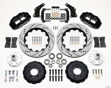 Picture of Wilwood Narrow Superlite 6R Front Hub Kit 14-00in Drilled Large GM 57-70 Drop Spindle