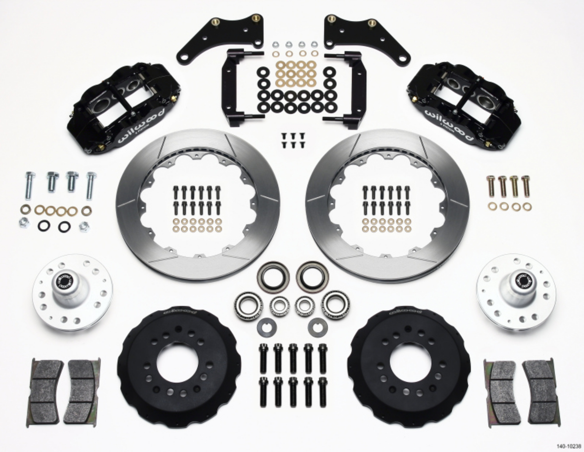Picture of Wilwood Narrow Superlite 6R Front Hub Kit 12-88in Large GM 57-70 Drop Spindle