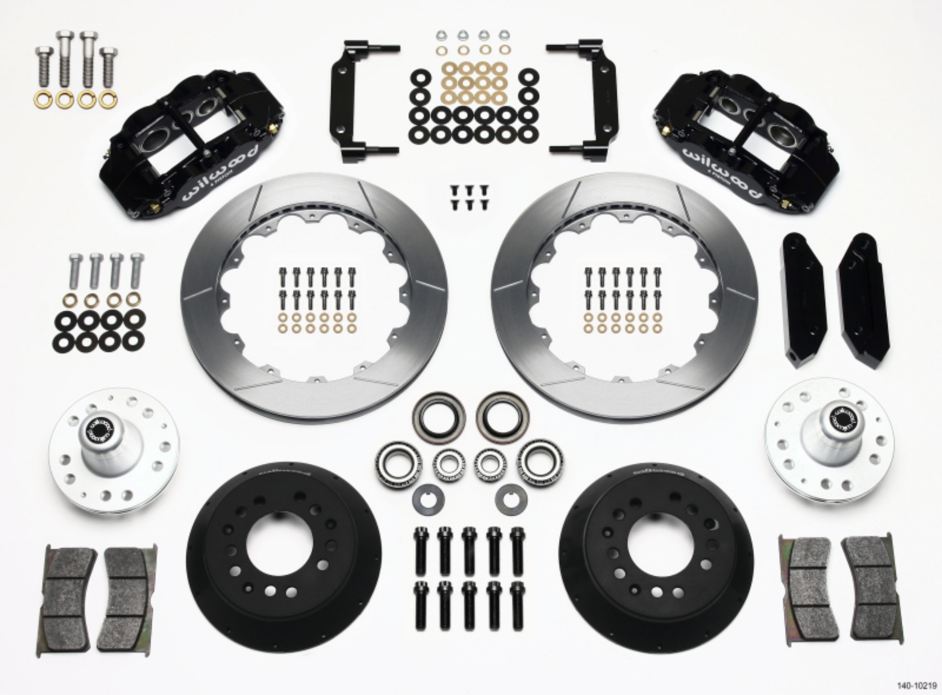 Picture of Wilwood Narrow Superlite 6R Front Hub Kit 12-88in 1968-1969 Mustang Disc Spindle