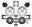 Picture of Wilwood Combination Parking Brake Rear Kit 12-88in Drilled 2005-2014 Mustang