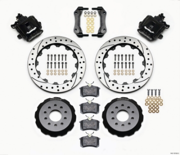 Picture of Wilwood Combination Parking Brake Rear Kit 12-88in Drilled Mustang 94-04