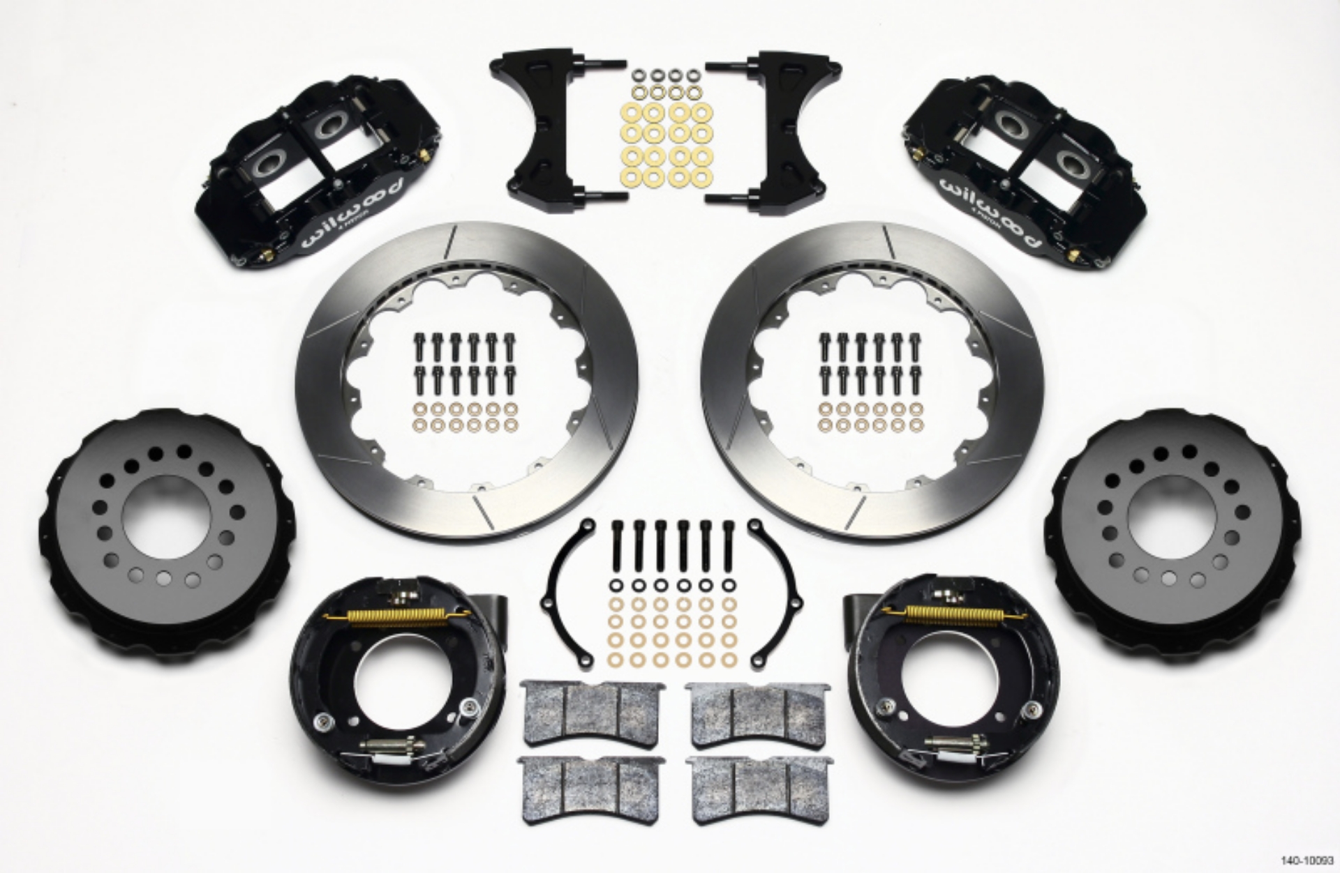 Picture of Wilwood Narrow Superlite 4R Rear P-Brk Kit 12-88in Chevy C-10 2-42 Offset 5-lug
