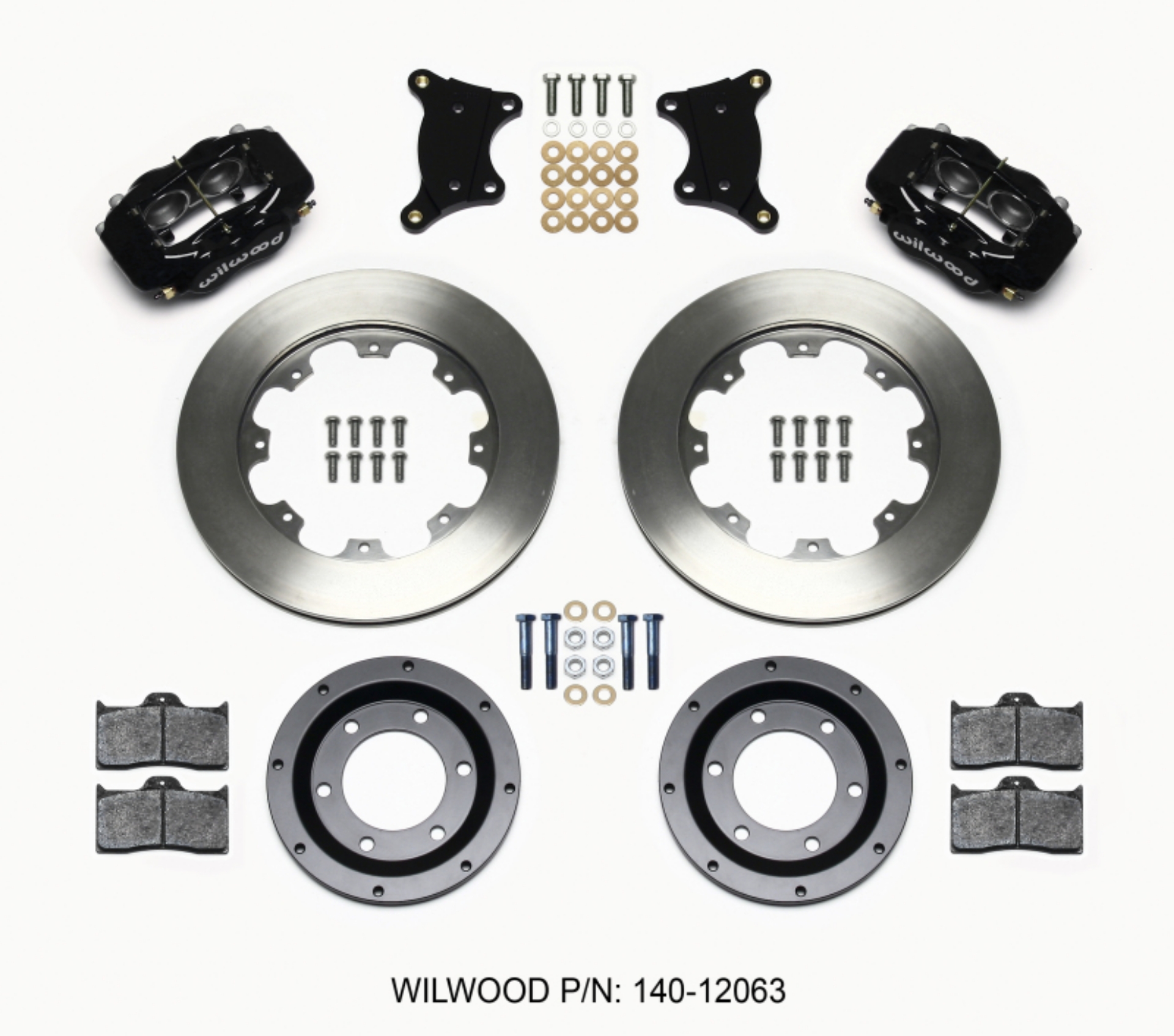 Picture of Wilwood Forged Dynalite Front Hat Kit 12-19in Shelby CSX6000