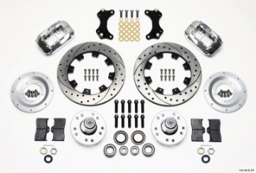 Picture of Wilwood Forged Dynalite Front Kit 12-19in Drilled-Polished WWE ProSpindle