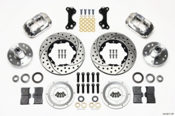 Picture of Wilwood Forged Dynalite Front Kit 11-00in Drilled-Polished WWE ProSpindle