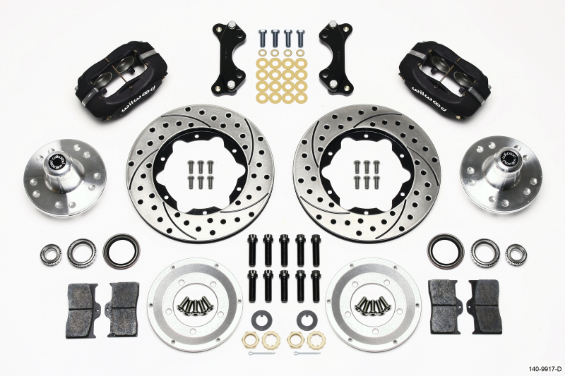 Picture of Wilwood Forged Dynalite Front Kit 11-00in Drilled WWE ProSpindle