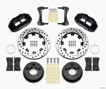 Picture of Wilwood Narrow Superlite 4R Front Kit 12-19in Drilled 87-89 Jeep YJ