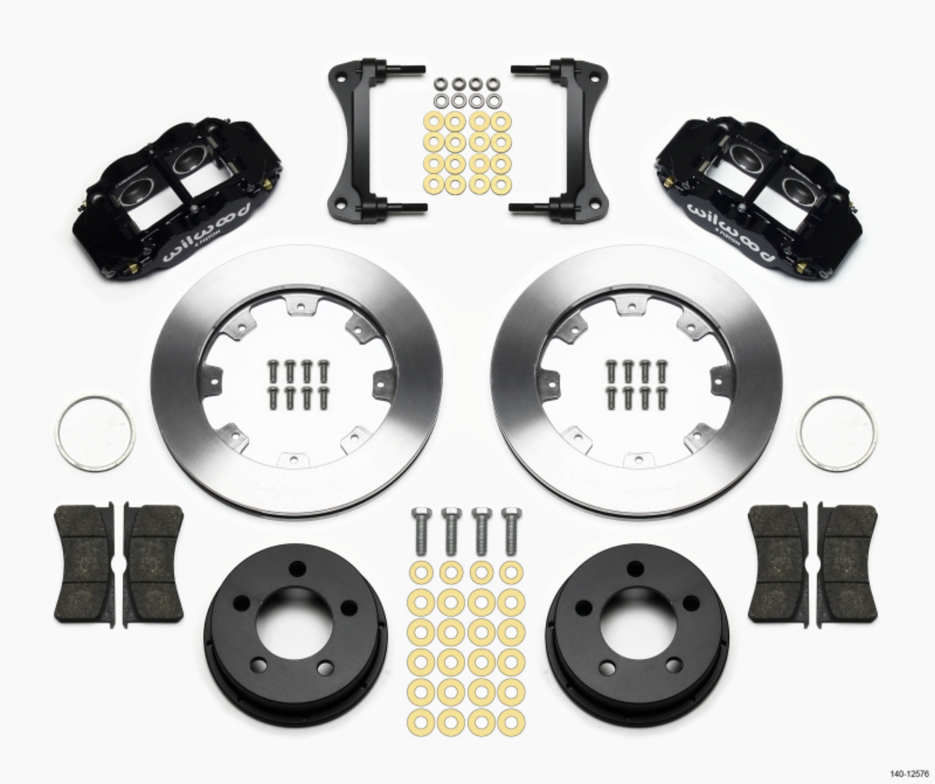 Picture of Wilwood Narrow Superlite 4R Front Kit 12-19in 87-89 Jeep YJ