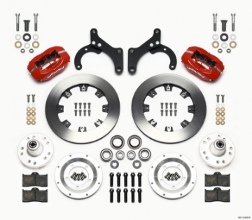 Picture of Wilwood Forged Dynalite Front Kit 12-19in Red 59-64 Chevy Impala - 63-64 Corvette