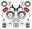 Picture of Wilwood Forged Dynalite Front Kit 11-00in Drill-Red 59-64 Chevy Impala - 63-64 Corvette