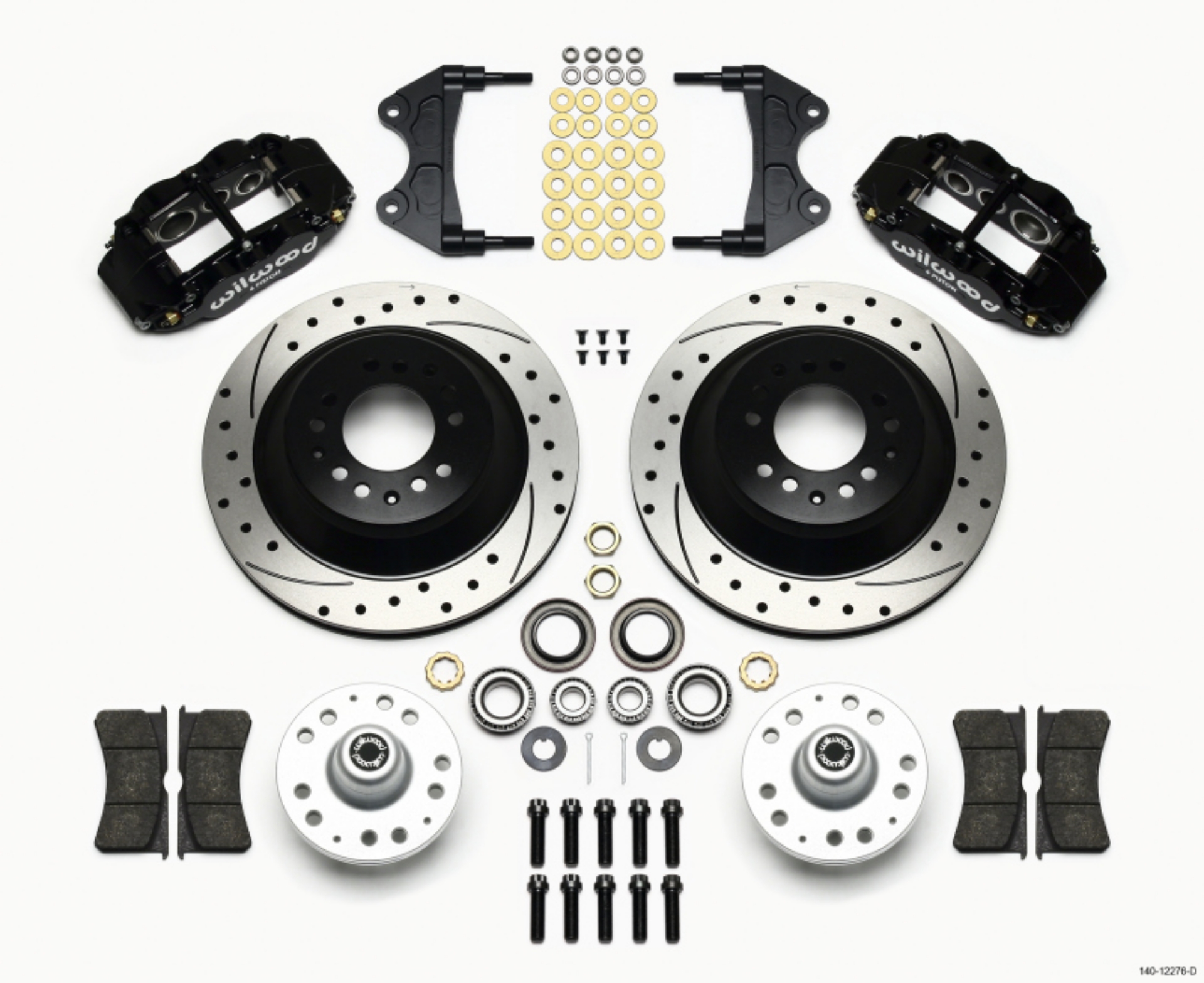 Picture of Wilwood Narrow Superlite 6R Front Hub & 1PC Rtr Kit 12-88in Drilled WWE ProSpindle