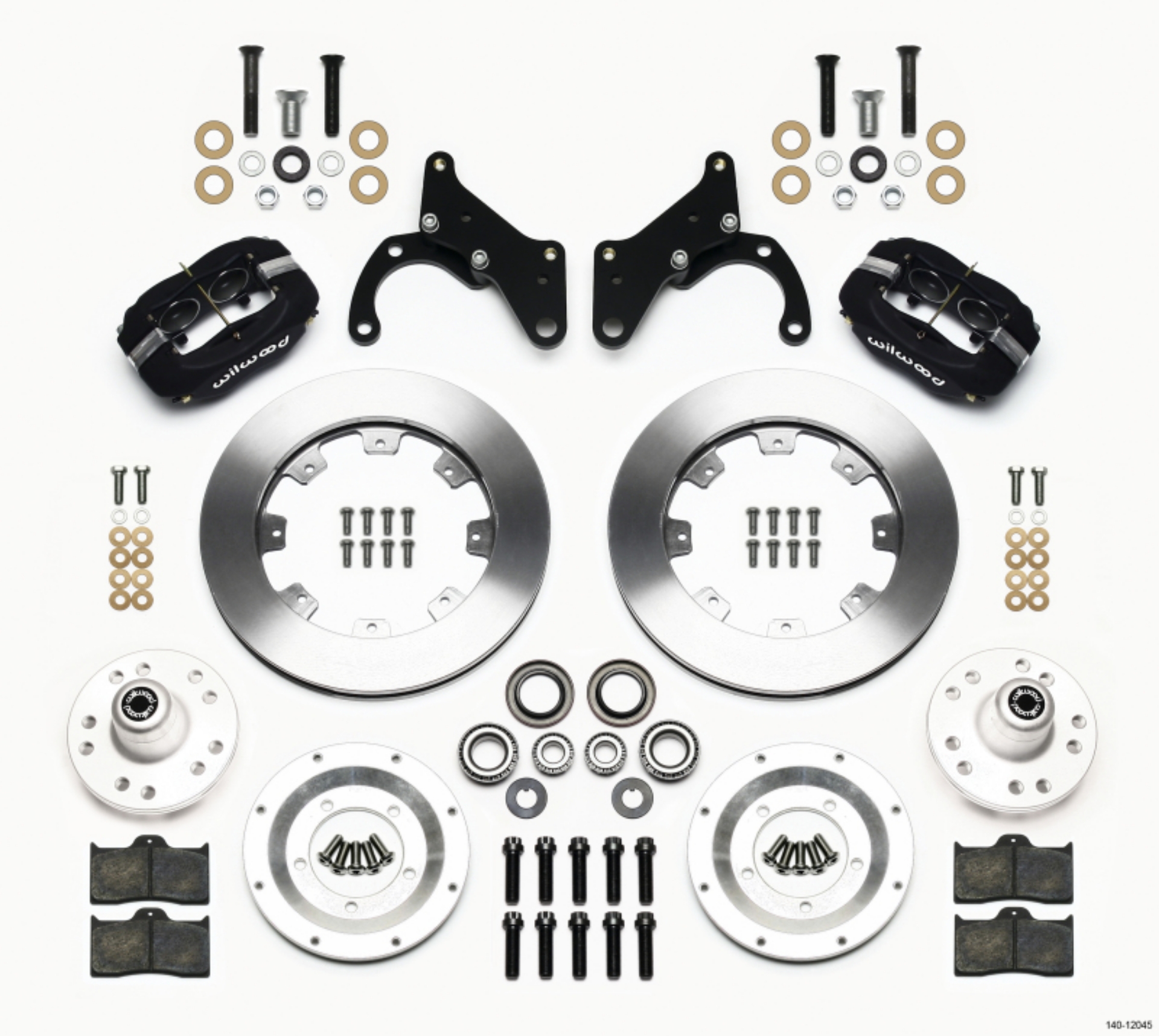 Picture of Wilwood Forged Dynalite Front Kit 12-19in 69-70 Impala Drum-Disc 69-82 Vette