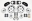 Picture of Wilwood Dynapro 6 Front Hub Kit 12-19in Drilled 37-48 Ford Psgr- Car Spindle