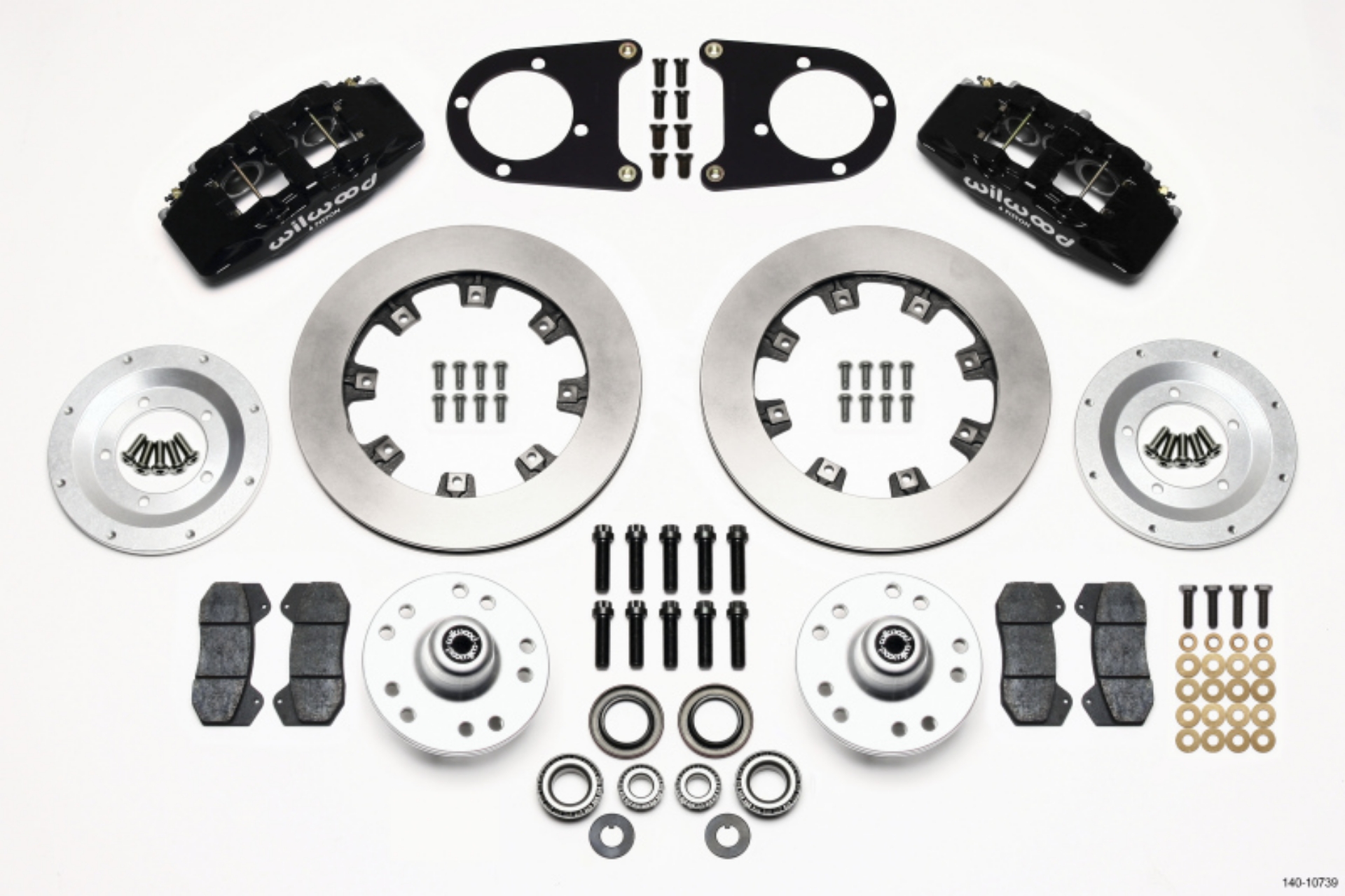 Picture of Wilwood Dynapro 6 Front Hub Kit 12-19in 37-48 Ford Psgr- Car Spindle