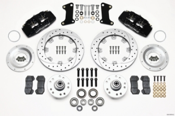 Picture of Wilwood Dynapro 6 Front Hub Kit 12-19in Drill-Zinc 67-69 Camaro *Line Kit Needed*