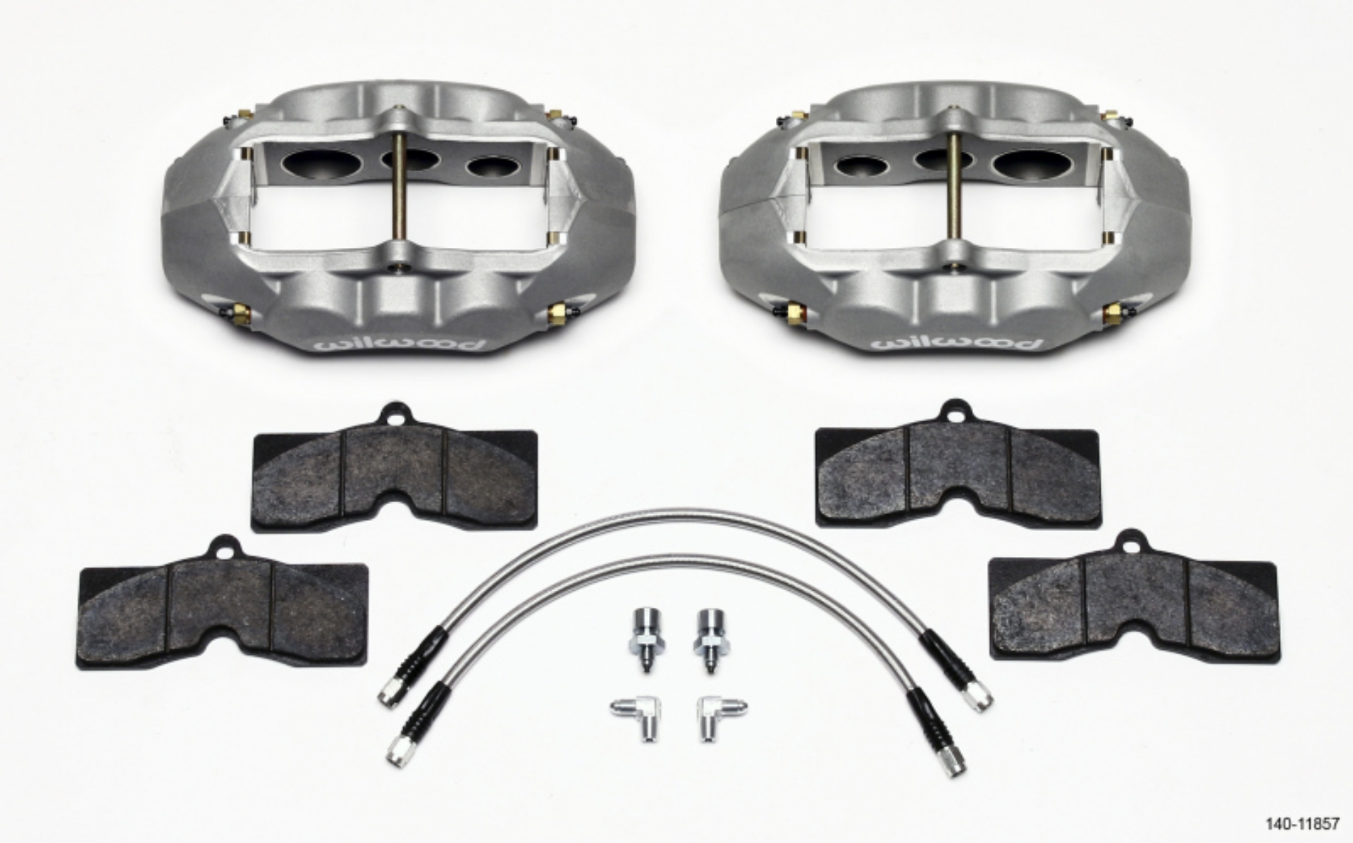 Picture of Wilwood D8-6 Front Caliper Kit Clear Corvette C2 - C3 65-82