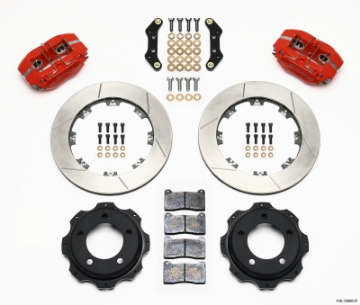 Picture of Wilwood Dynapro Rear Kit 12-19in Red Backdraft Cobra BMW E36 Based