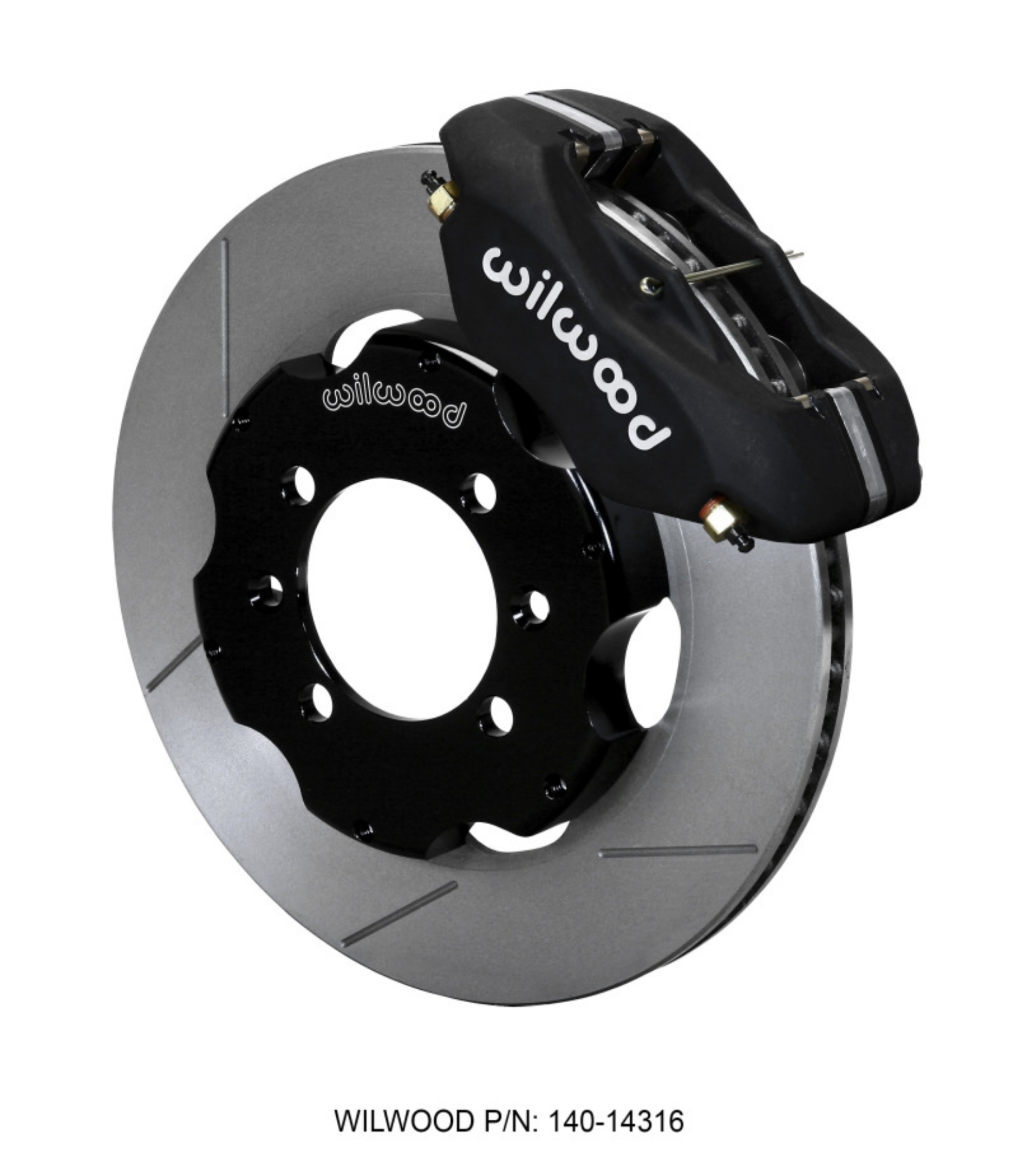 Picture of Wilwood Forged Dynalite ST Front Hat Kit 11-00in GT Rotor Road Race 95-05 Miata