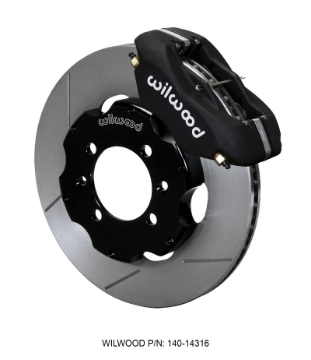 Picture of Wilwood Forged Dynalite ST Front Hat Kit 11-00in GT Rotor Road Race 95-05 Miata
