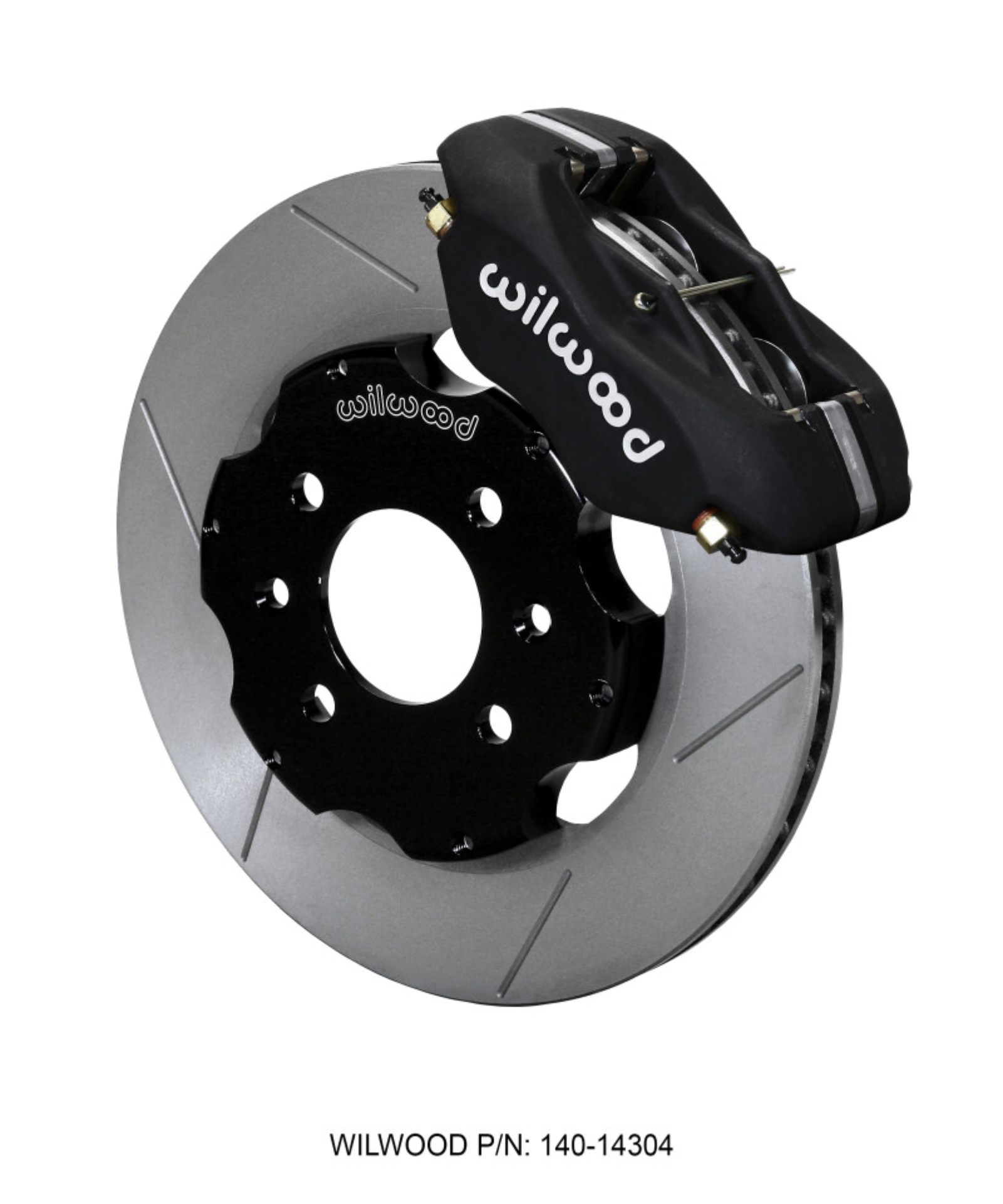 Picture of Wilwood Forged Dynalite ST Front Hat Kit 11-00in GT Rotor Road Race Integra-Civic w-Fac-240mm Rtr