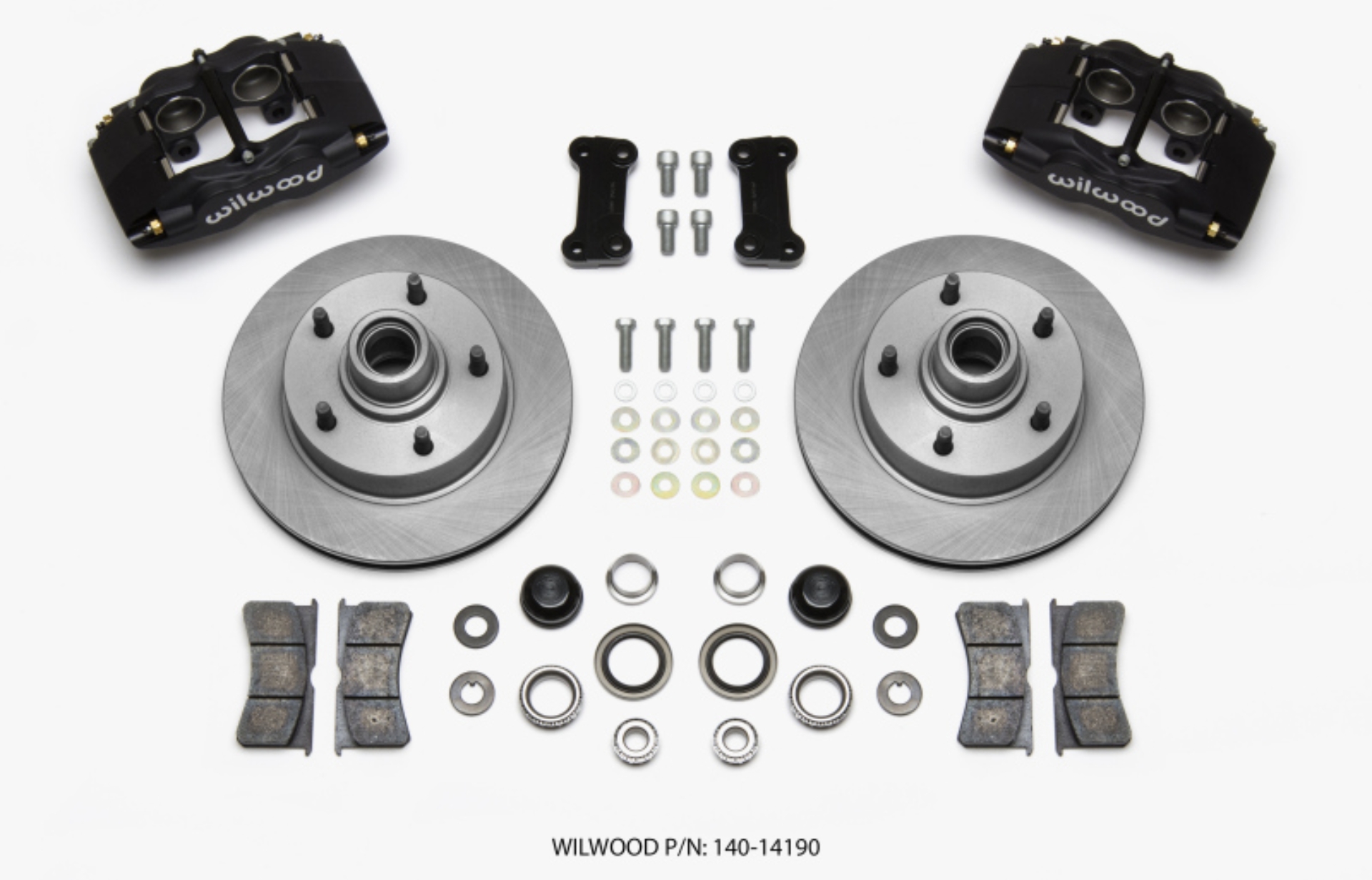Picture of Wilwood Forged Dynalite Front Kit 11-72in 1 PC Rotor&Hub Ford F100 1948-1956