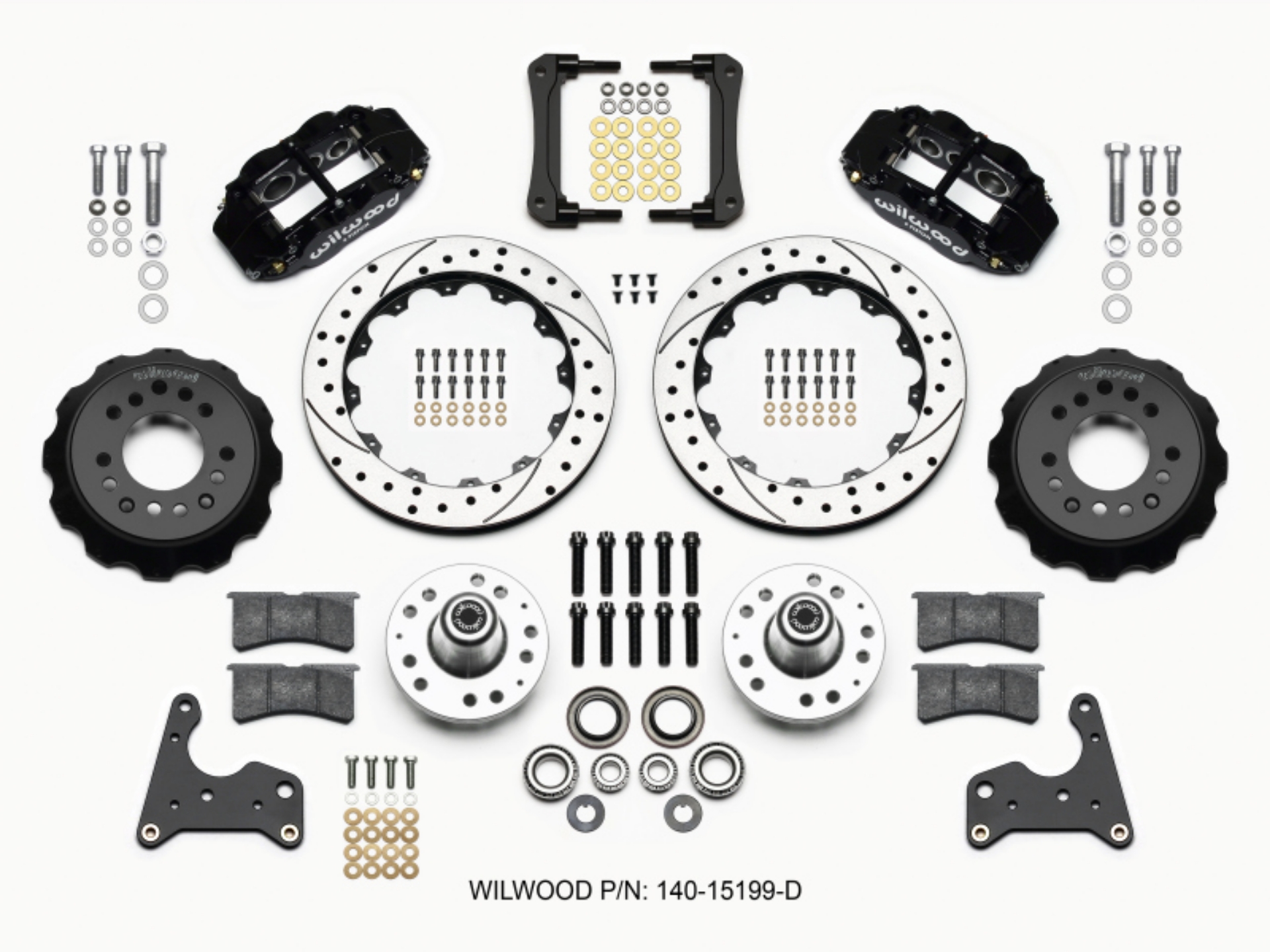 Picture of Wilwood Narrow Superlite 6R Front Hub Kit 12-88in Drilled 65-72 CDP C Body -Drum