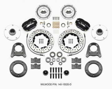 Picture of Wilwood Forged Dynalite-M Front Kit 10-75in Drilled 1950-1955 MG-TD-TF