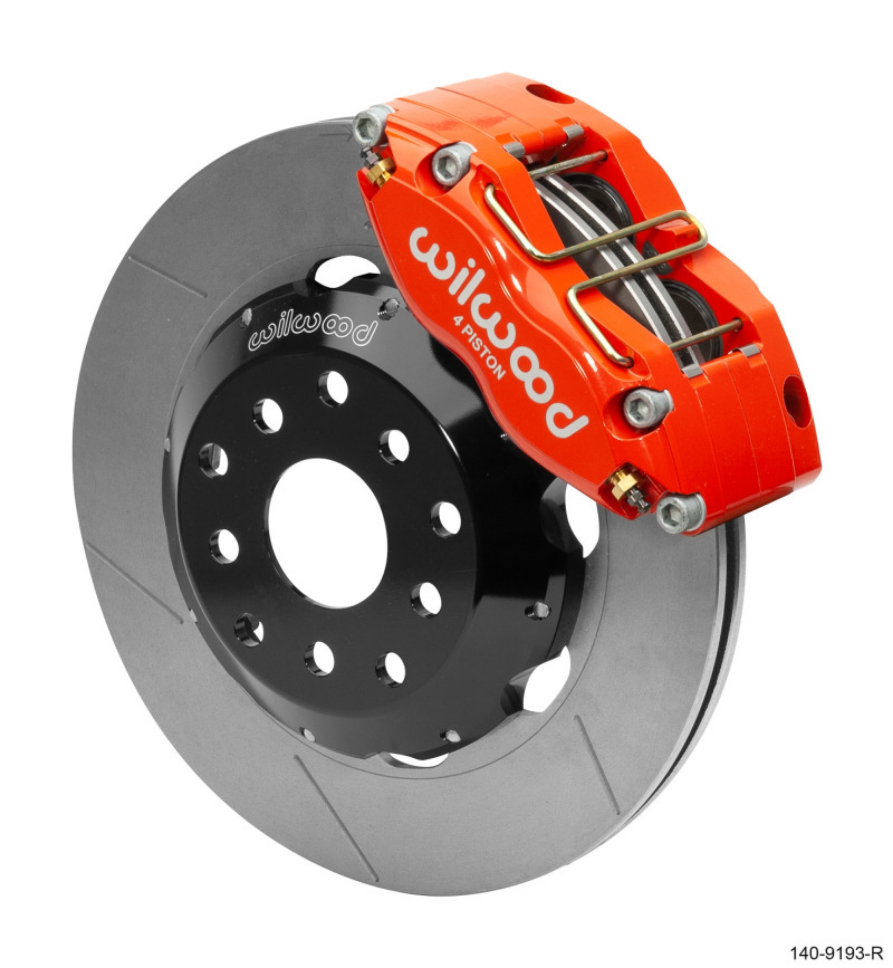 Picture of Wilwood Dynapro Radial Front Kit 12-00in Red Subaru Impreza WRX *Line Kit Needed*