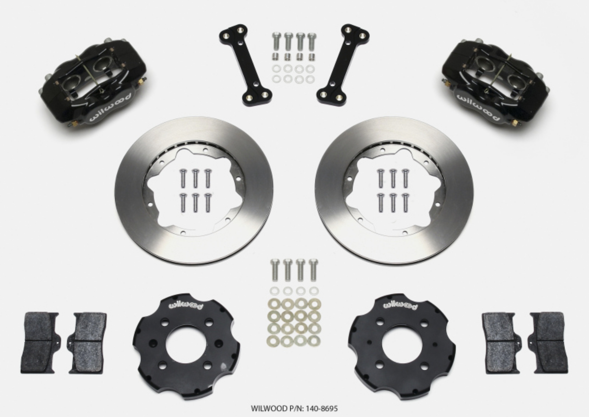 Picture of Wilwood Forged Dynalite Front Hat Kit 11-00in Integra-Civic w-Fac-240mm Rtr