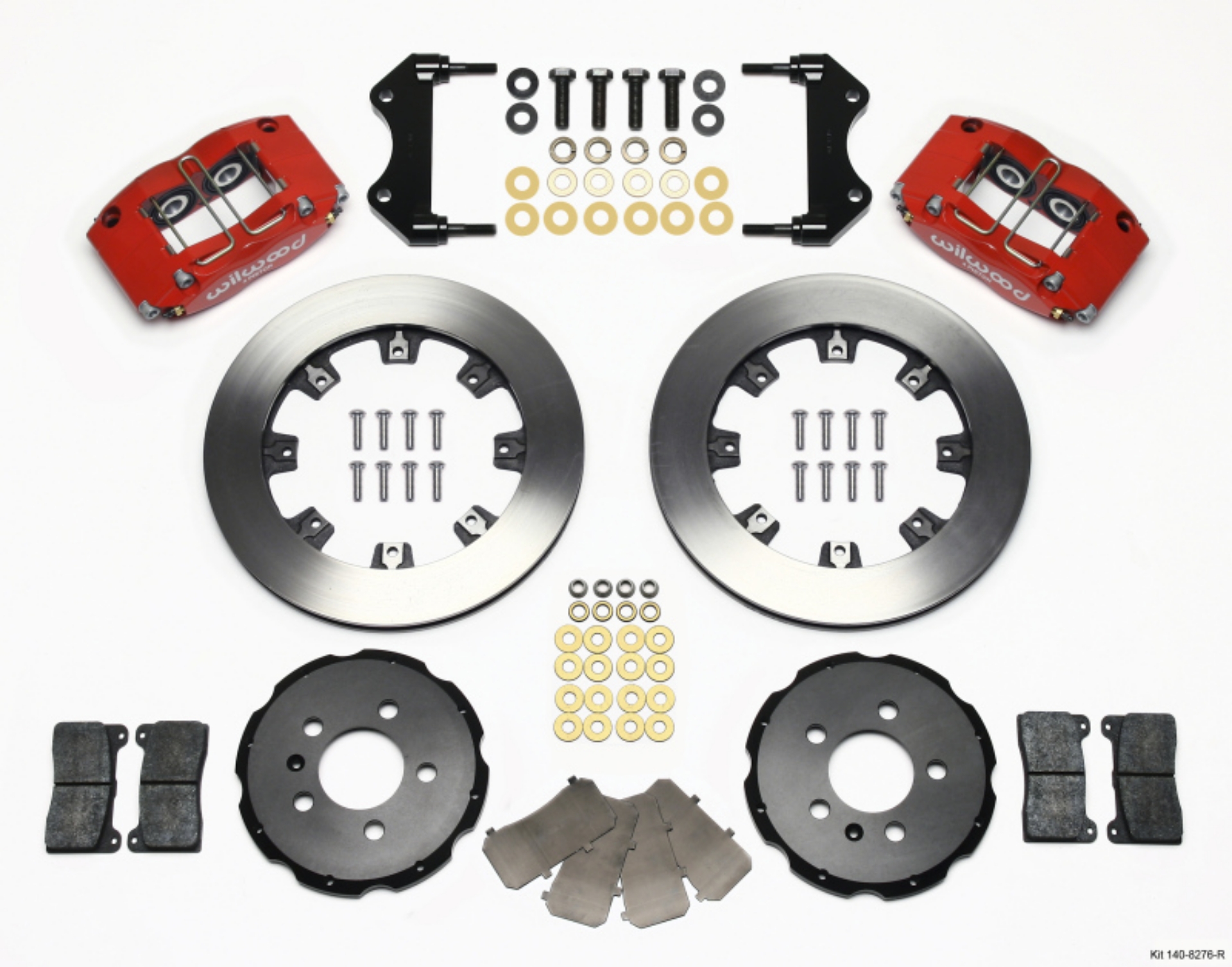 Picture of Wilwood Dynapro Radial Front Kit 12-19in Red 99-03 Jetta IV & Golf IV