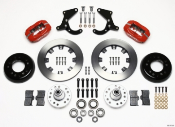 Picture of Wilwood Forged Dynalite Front Kit 12-19in Red 55-57 Chevy