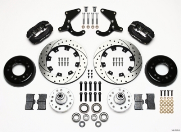 Picture of Wilwood Forged Dynalite Front Kit 12-19in Drilled 55-57 Chevy