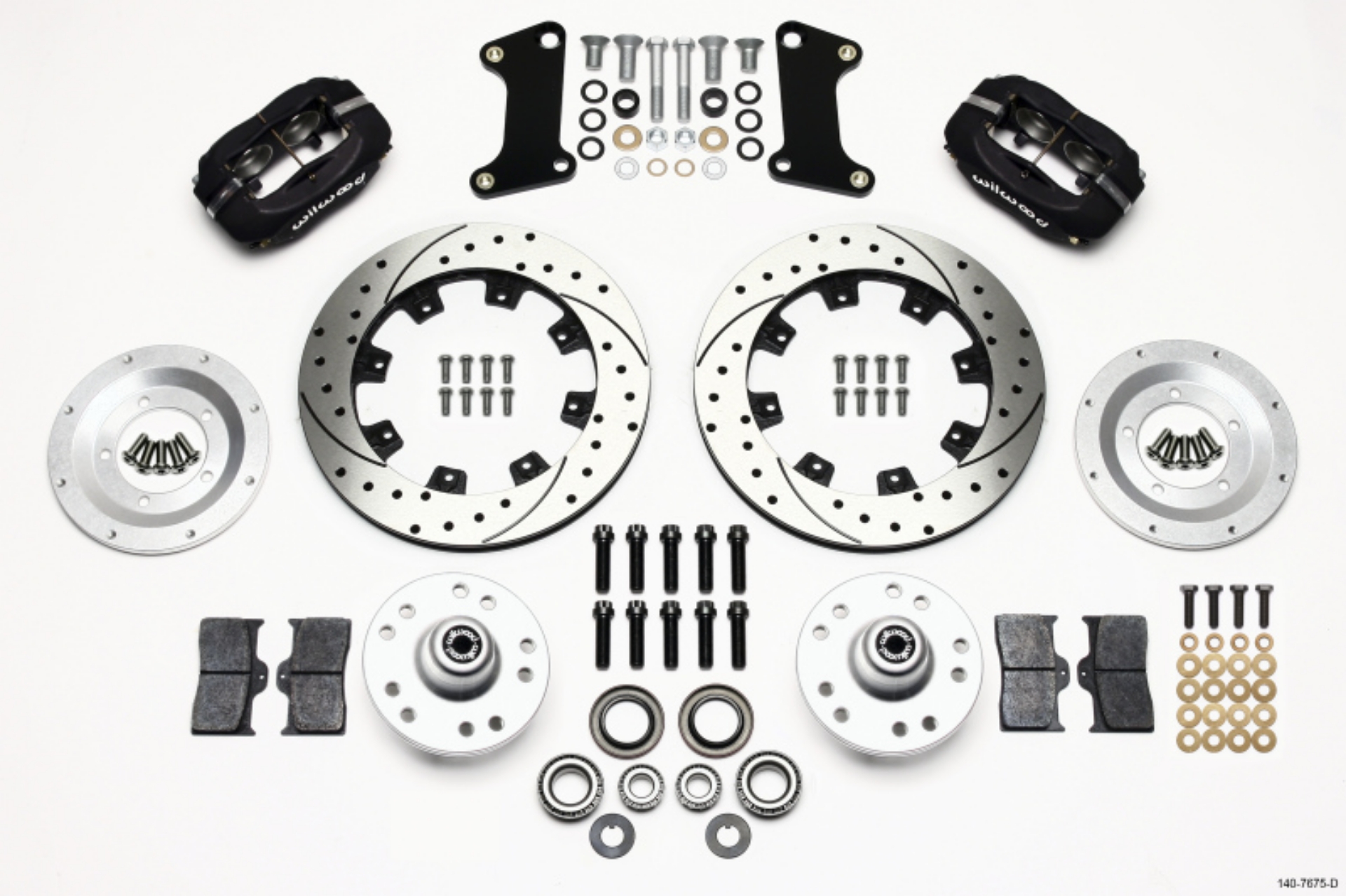 Picture of Wilwood Forged Dynalite Front Kit 12-19in Drilled 67-69 Camaro 64-72 Nova Chevelle