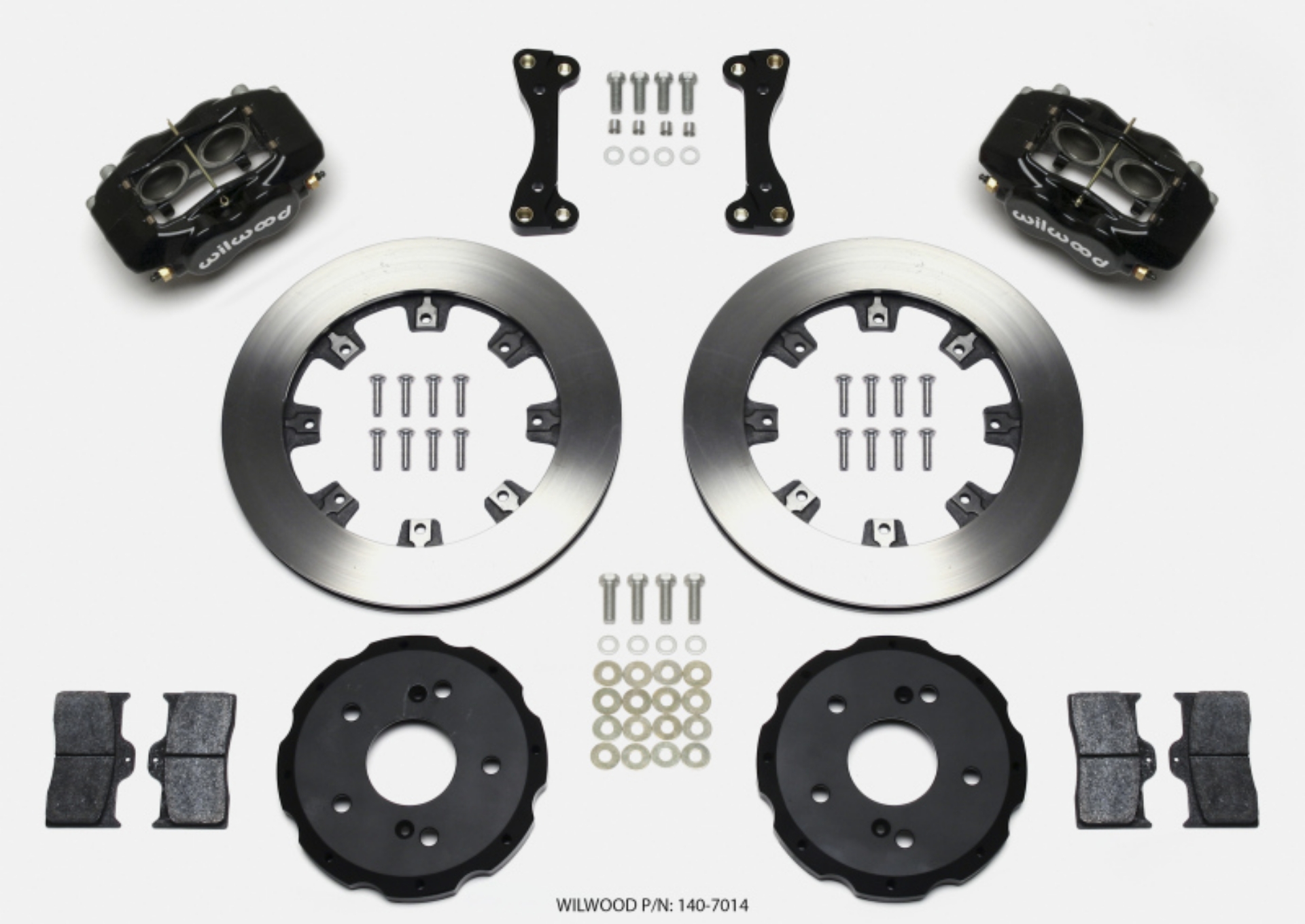 Picture of Wilwood Forged Dynalite Front Hat Kit 12-19in 02-06 Acura RSX-5 Lug