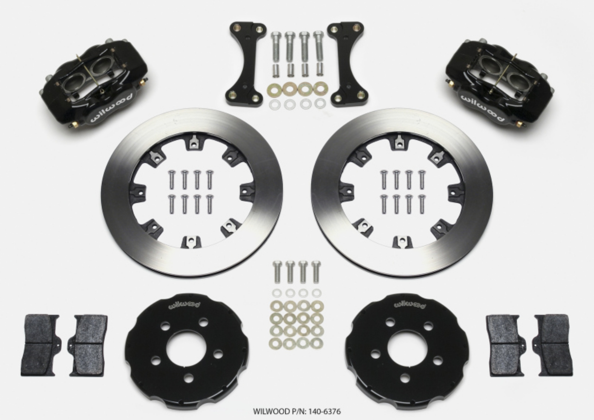 Picture of Wilwood Forged Dynalite Front Hat Kit 12-19in 00-04 PT Cruiser-03-04 SRT-4