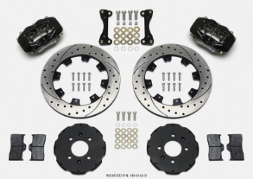 Picture of Wilwood Forged Dynalite Front Hat Kit 12-19in Drilled 94-01 Honda-Acura w-262mm Disc