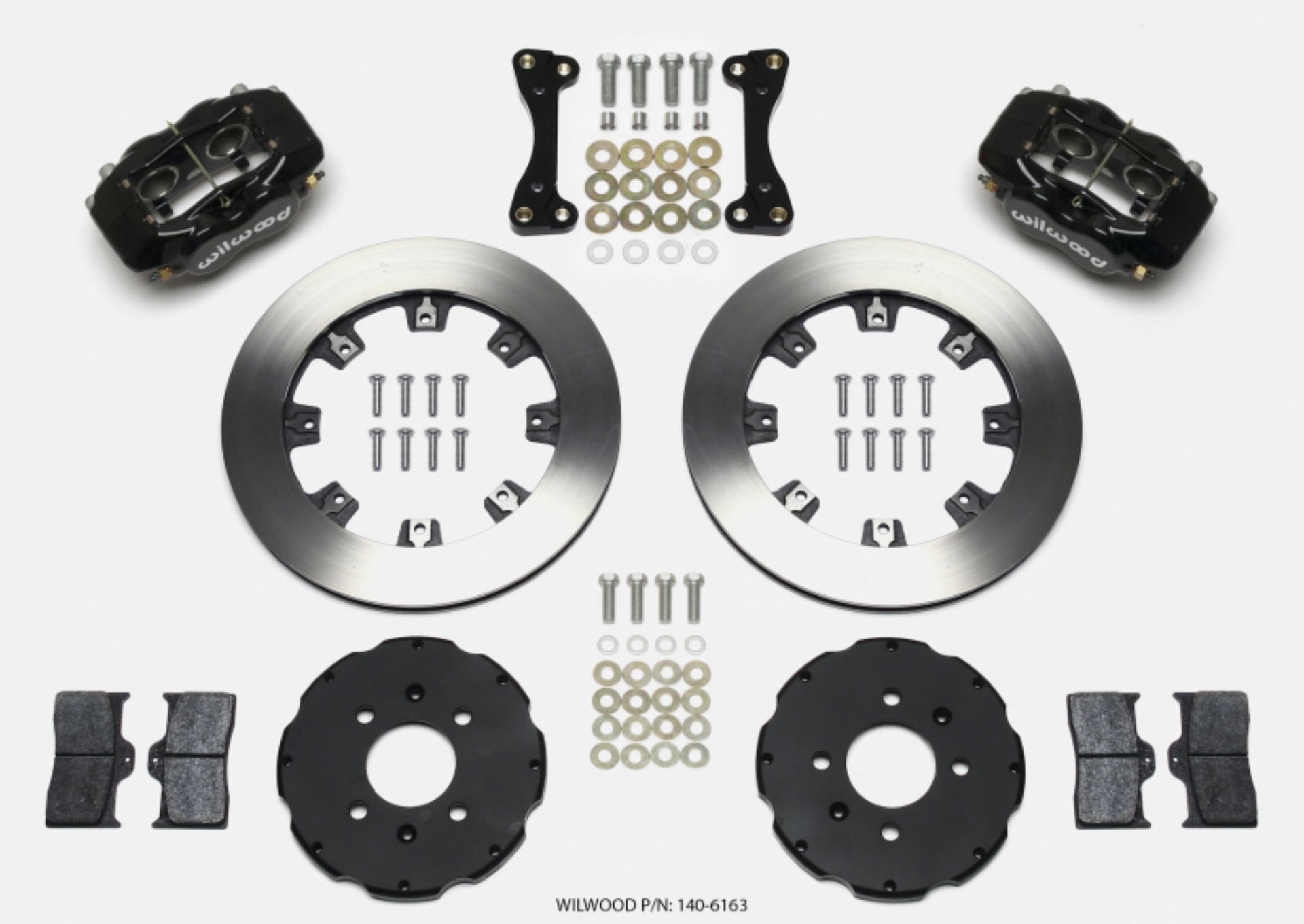 Picture of Wilwood Forged Dynalite Front Hat Kit 12-19in 94-01 Honda-Acura w-262mm Disc