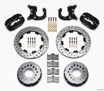 Picture of Wilwood Forged Dynalite P-S Rear Kit Drilled Rotor Ford 8-8 w-2-5in Offset-5 Lug