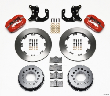 Picture of Wilwood Forged Dynalite P-S Rear Kit Red Big Ford 2-36in Offset
