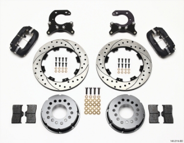 Picture of Wilwood Forged Dynalite P-S Rear Kit Drilled Rotor Big Ford 2-54in Offset