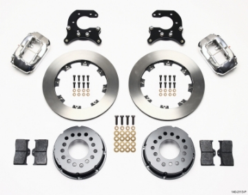 Picture of Wilwood Forged Dynalite P-S Rear Kit Polished Small Ford 2-66in Offset