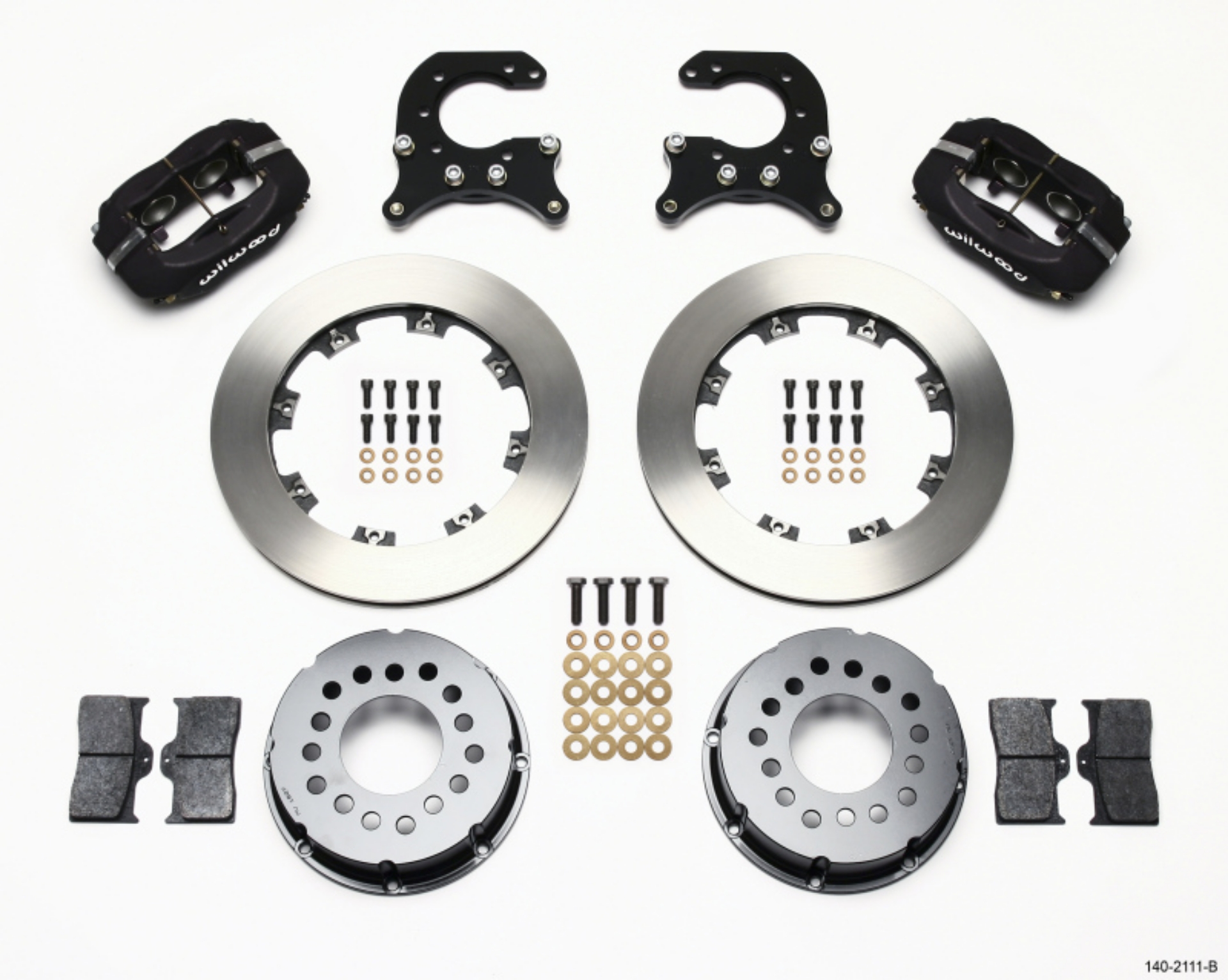 Picture of Wilwood Forged Dynalite P-S Rear Kit 58-64 Olds-Pontiac Ends