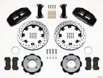 Picture of Wilwood Dynapro 6 Front Hat Kit 12-19in Drilled 2011 Fiesta
