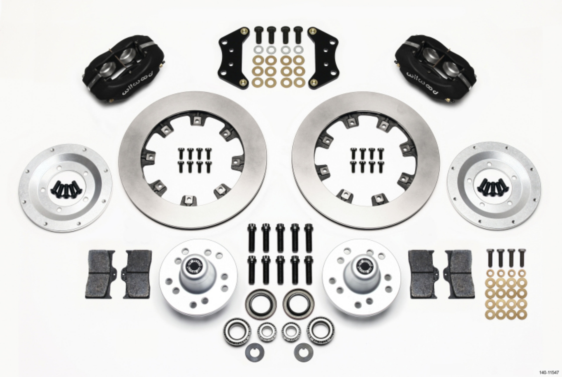 Picture of Wilwood Forged Dynalite Front Kit 12-19in Magnum Force Drop Spindle