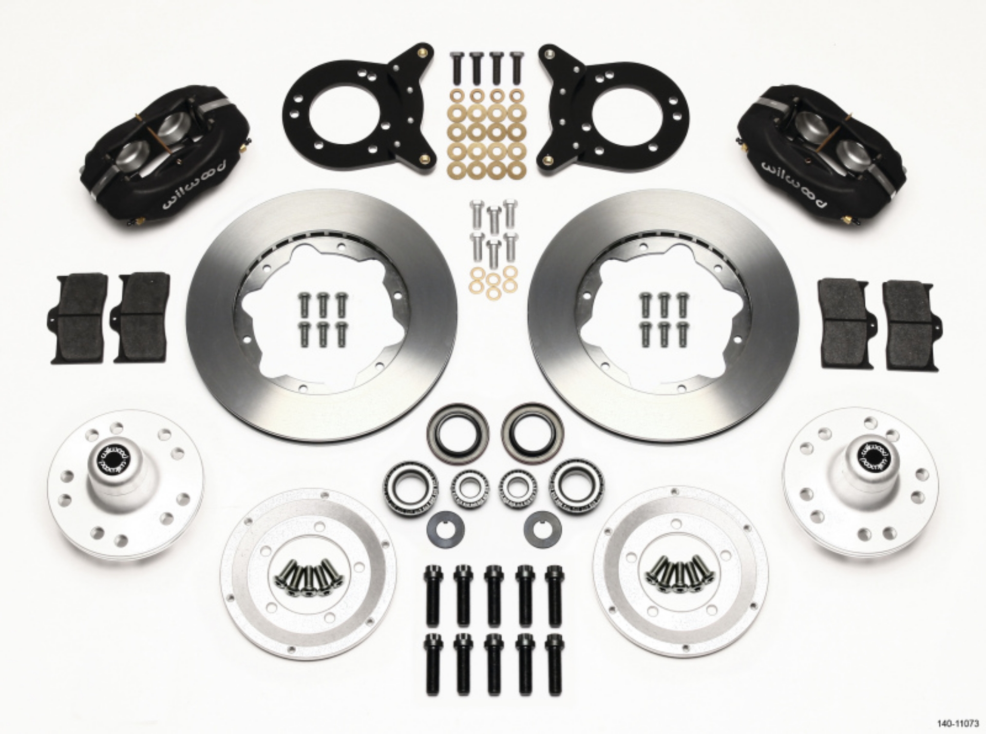 Picture of Wilwood Forged Dynalite Front Kit 11-00in 1970-1973 Mustang Disc & Drum Spindle
