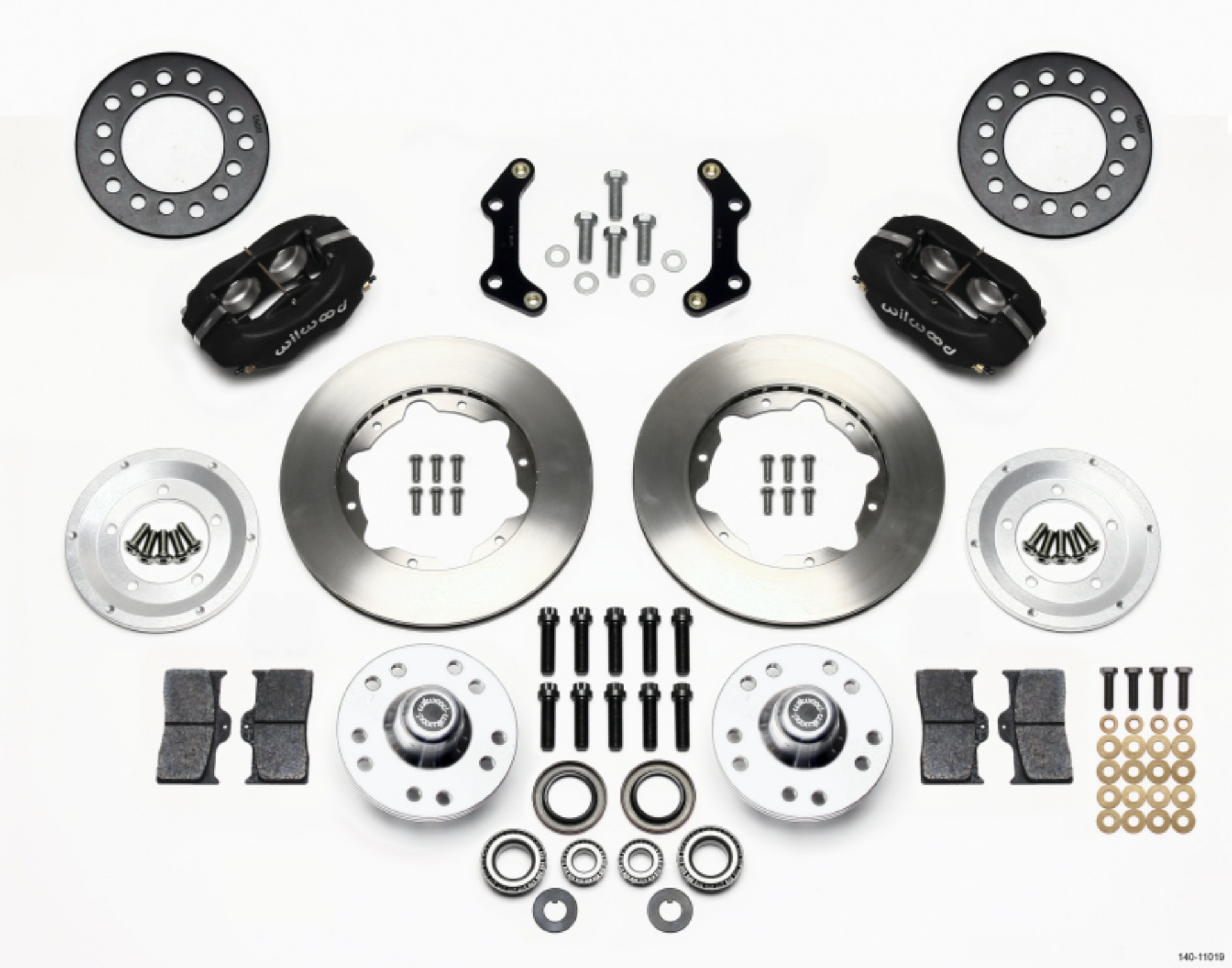 Picture of Wilwood Forged Dynalite Front Kit 11-00in 73-80 CDP A B E & F Body