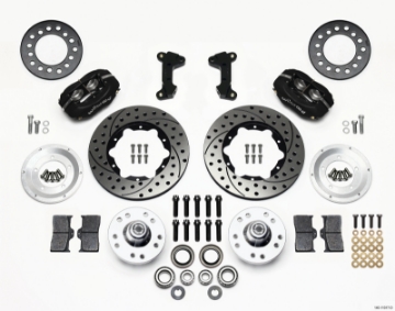 Picture of Wilwood Forged Dynalite Front Kit 11-00in Drilled 74-80 Pinto-Mustang II Disc Spindle only