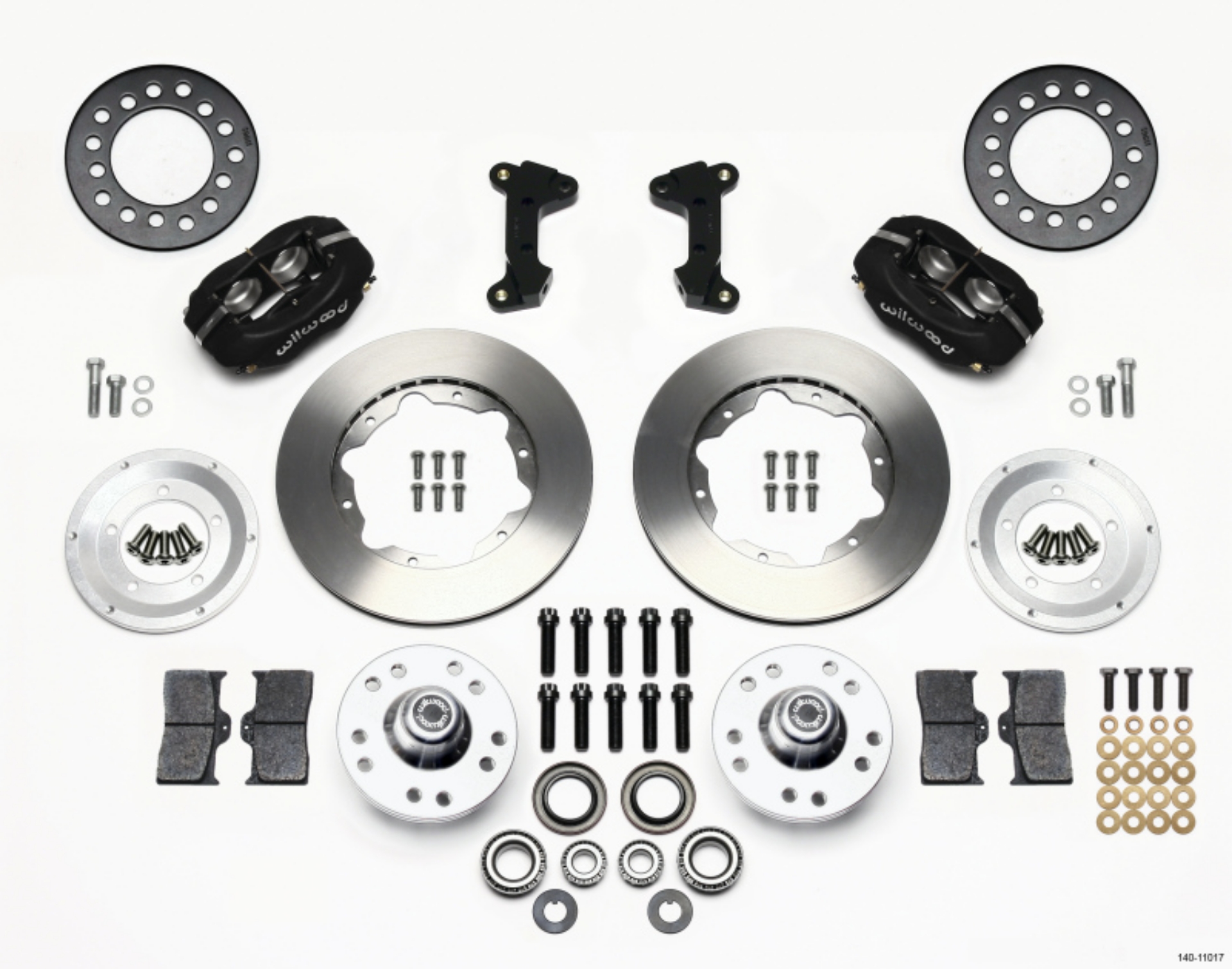 Picture of Wilwood Forged Dynalite Front Kit 11-00in 74-80 Pinto-Mustang II Disc Spindle only