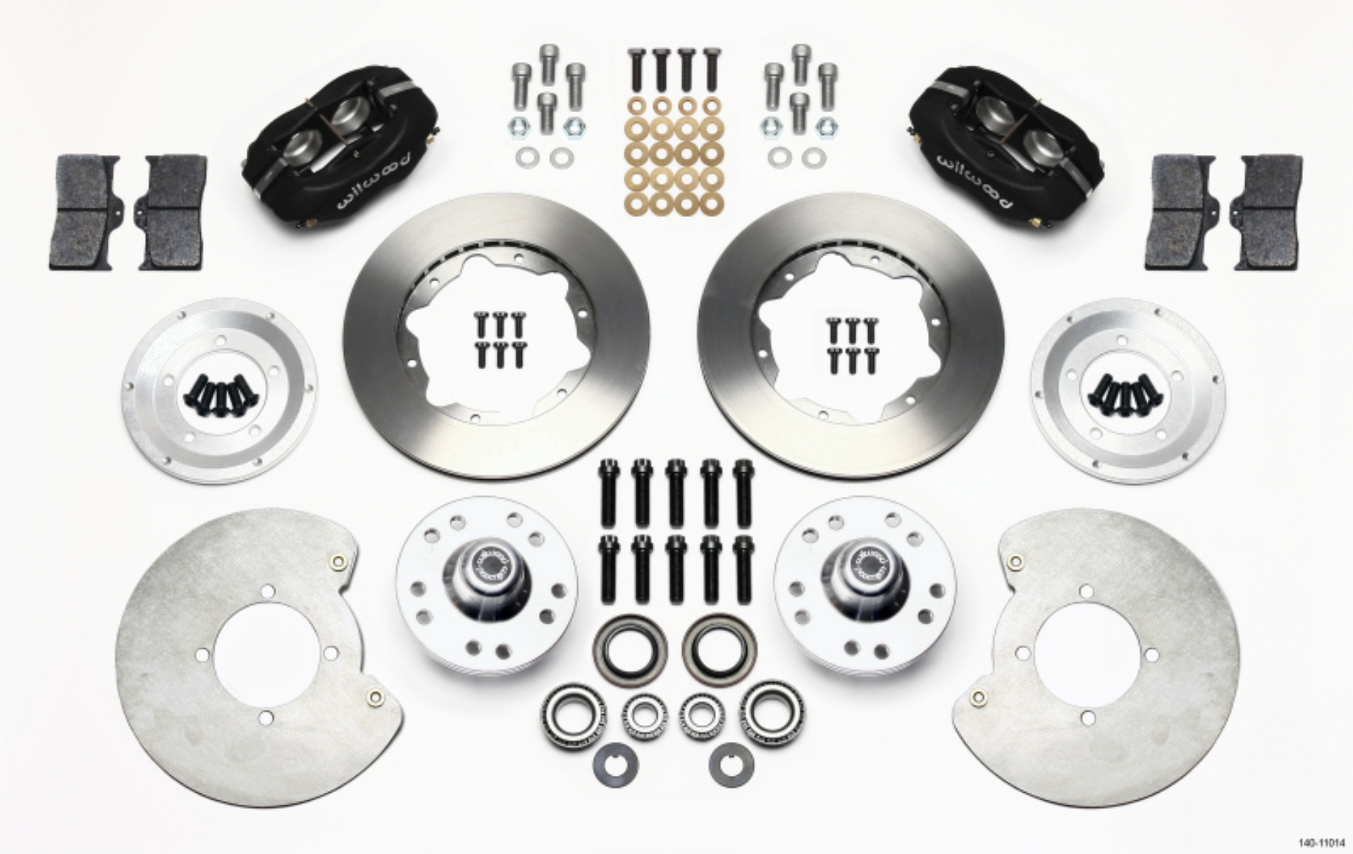 Picture of Wilwood Forged Dynalite Front Kit 11-00in 37-48 Ford Psgr- 360 Plate Mount